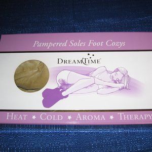 Dream Time Pampered Soles Foot Cozys Heat Cold Aromatherapy